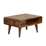 Solid Wood Open Media Unit - R&R Furniture Gallery (Fountain Valley, CA)