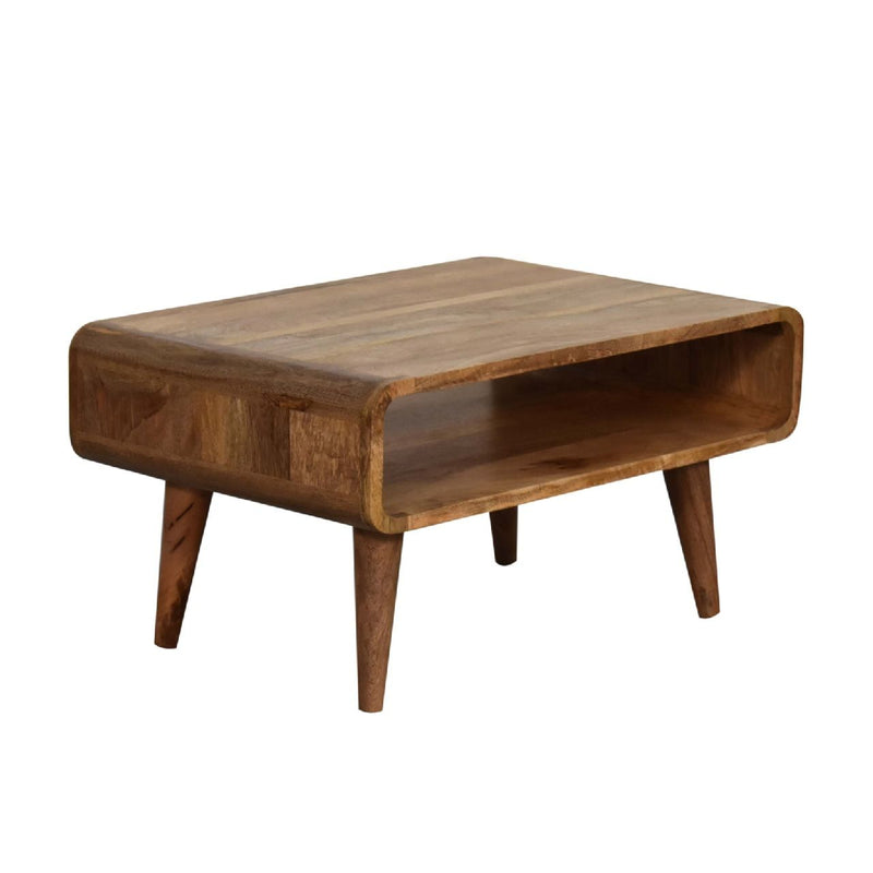 Solid Wood Open Media Unit - R&R Furniture Gallery (Fountain Valley, CA)