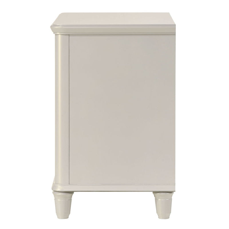 Laveda - Nightstand - Pearl White - R&R Furniture Gallery (Fountain Valley, CA)
