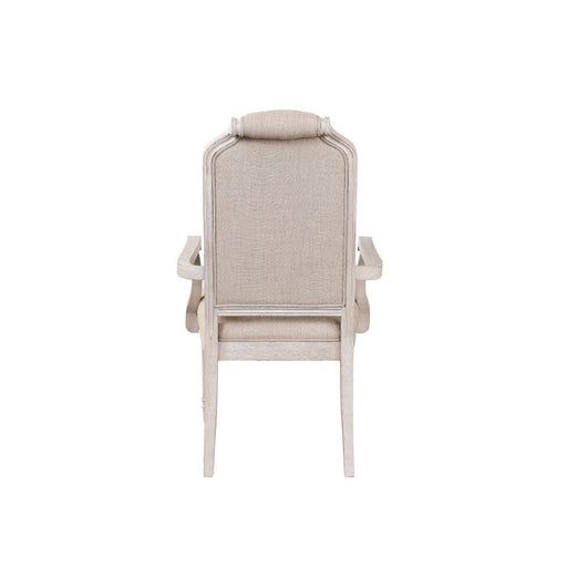 Wynsor - Arm Chair (Set of 2) - Antique White - R&R Furniture Gallery (Fountain Valley, CA)