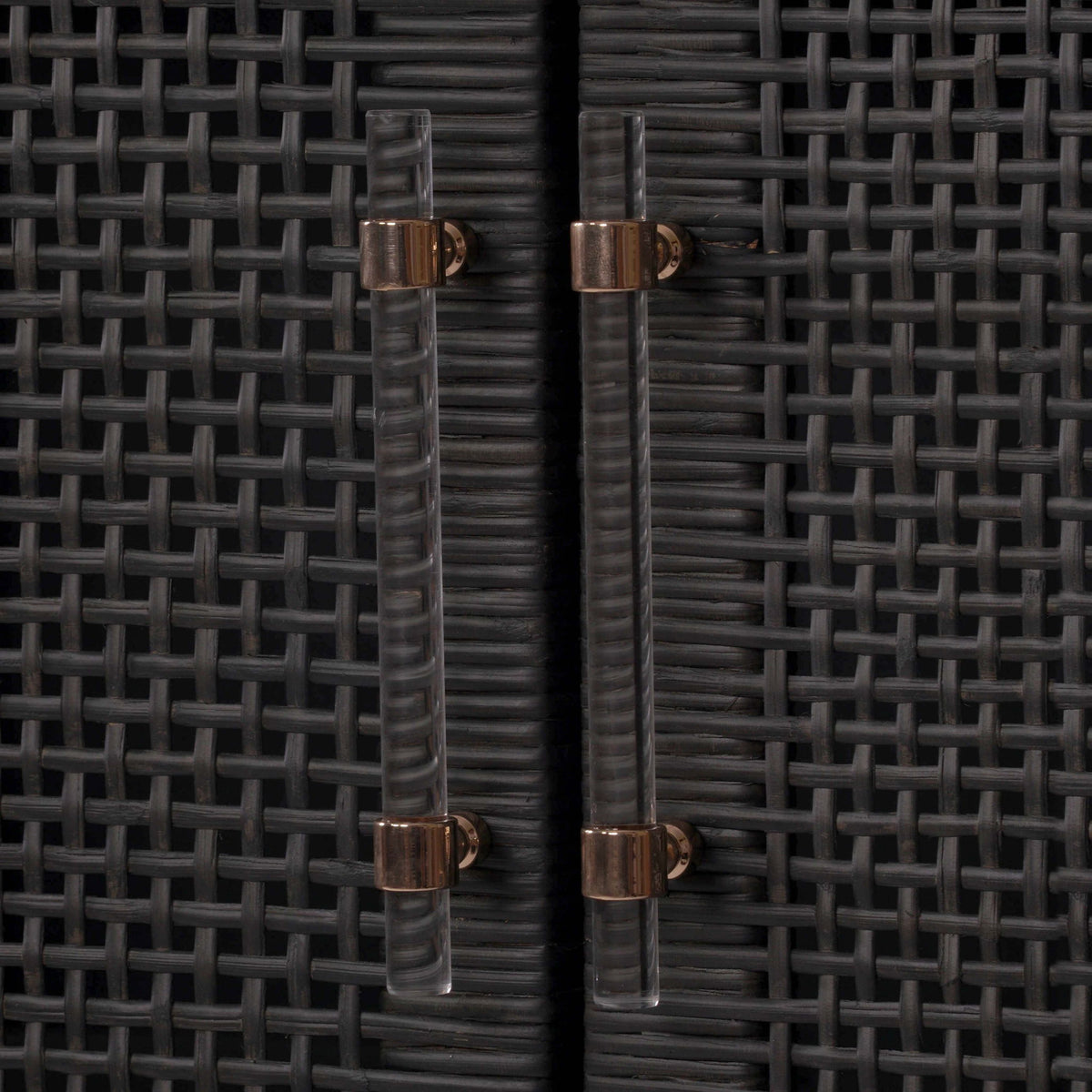 Amara - Woven Rattan Cabinet - R&R Furniture Gallery (Fountain Valley, CA)