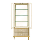 Scotts Square - Display Cabinet - Light Champagne - R&R Furniture Gallery (Fountain Valley, CA)