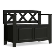 Amherst - Small Transitional Entryway Storage Bench - R&R Furniture Gallery (Fountain Valley, CA)