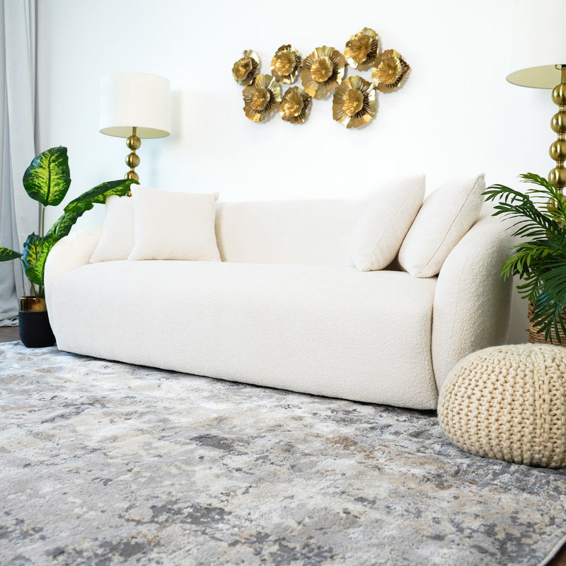 Linden - Sofa - Ivory - R&R Furniture Gallery (Fountain Valley, CA)