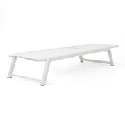 Myers - Chaise Lounge - White - R&R Furniture Gallery (Fountain Valley, CA)