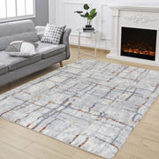 Loft Shag - 7'10" X 9'10" Shaggy Area Rug - Multi - R&R Furniture Gallery (Fountain Valley, CA)