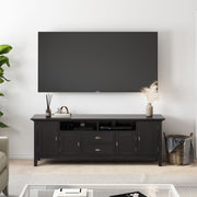 Redmond - TV Media Stand - Hickory Brown - R&R Furniture Gallery (Fountain Valley, CA)