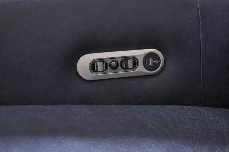 Remmington - Power Swivel Glider Recliner - R&R Furniture Gallery (Fountain Valley, CA)