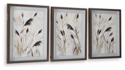 Honslow - Wall Art Set (Set of 3) - Brown / Black / White - R&R Furniture Gallery (Fountain Valley, CA)