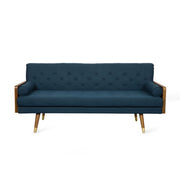 Aidan - Mid Century Modern Tufted Fabric Sofa - R&R Furniture Gallery (Fountain Valley, CA)