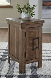 Moriville - Chair Side End Table - Grayish Brown - R&R Furniture Gallery (Fountain Valley, CA)