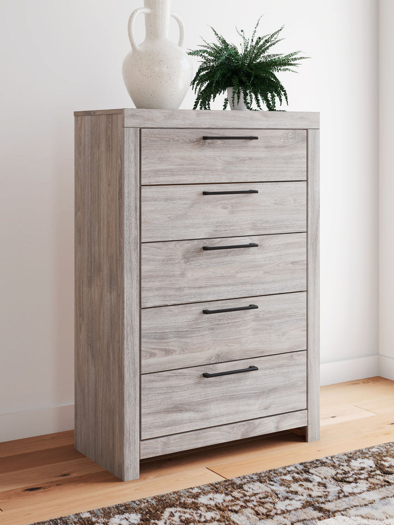 Broachmyn - Five Drawer Chest - R&R Furniture Gallery (Fountain Valley, CA)