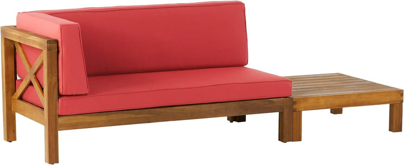 Brava - X Back Corner Bench With Coffee Table - R&R Furniture Gallery (Fountain Valley, CA)