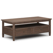 Warm Shaker - Coffee Table - R&R Furniture Gallery (Fountain Valley, CA)