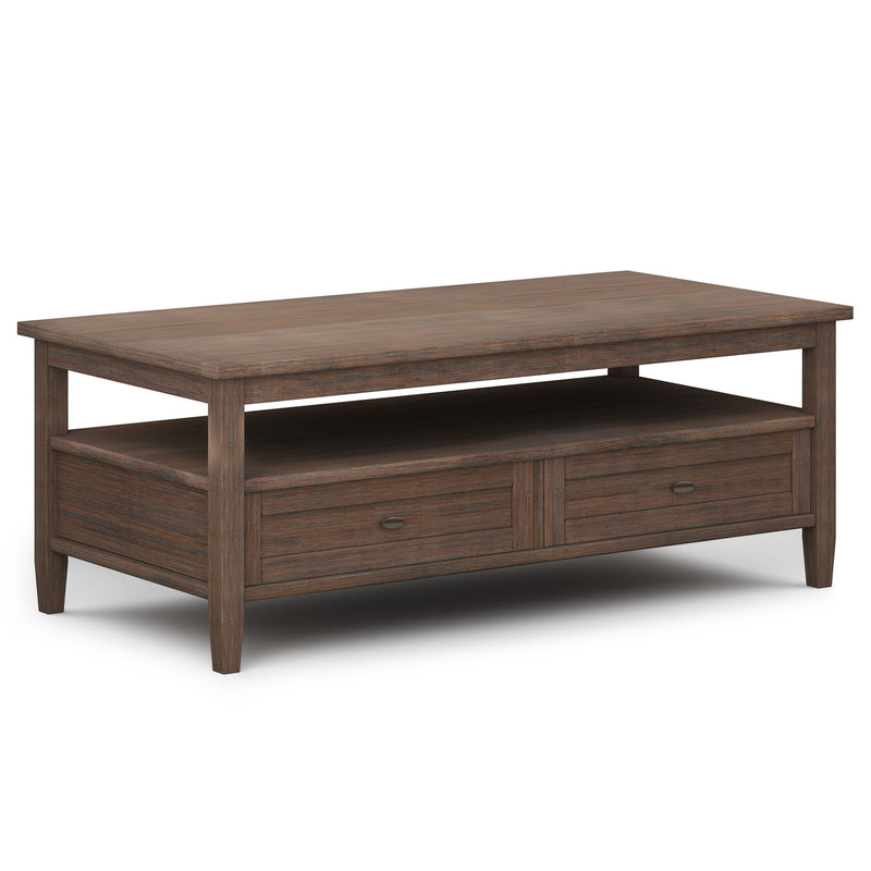 Warm Shaker - Coffee Table - R&R Furniture Gallery (Fountain Valley, CA)