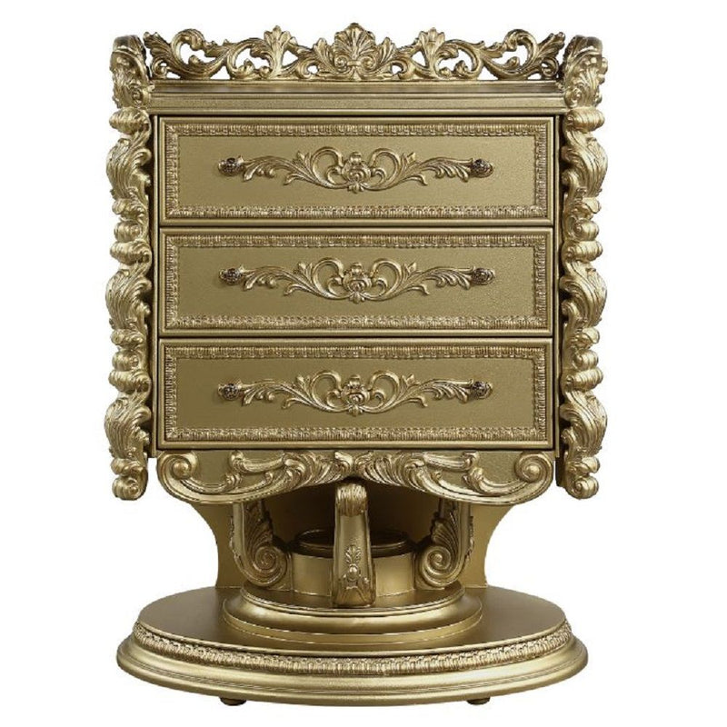 Bernadette - Chest - Gold - R&R Furniture Gallery (Fountain Valley, CA)