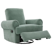 Manual Swivel Recliner Rocker Chair With Adjustable Backrest - R&R Furniture Gallery (Fountain Valley, CA)