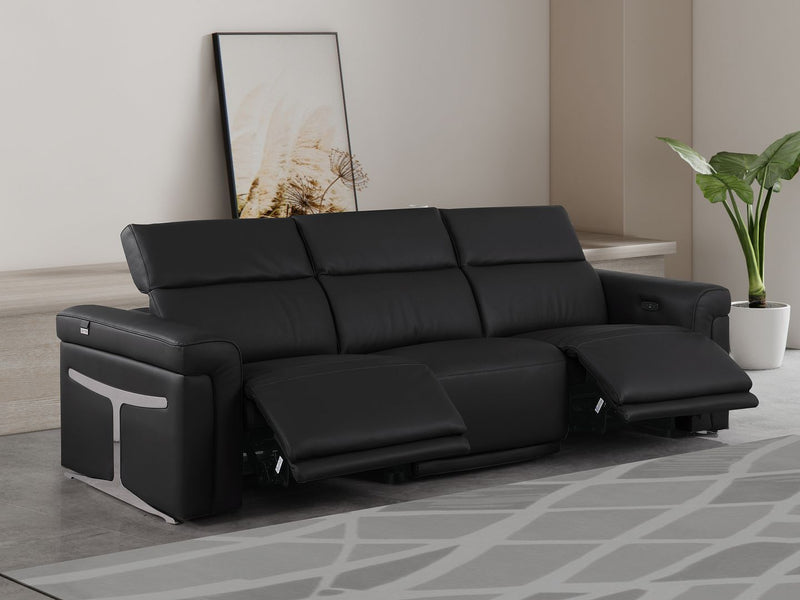 1126 - 3-Piece Modular Power Reclining Sofa In With 2 Power Recliners & Power Headrests