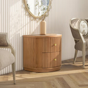 Valentine - 2 Drawer Storage Side Table - R&R Furniture Gallery (Fountain Valley, CA)