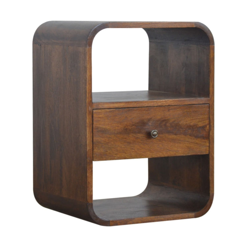 Curve Drawer Nightstand - R&R Furniture Gallery (Fountain Valley, CA)