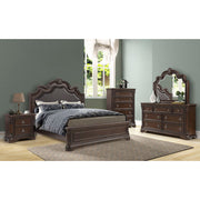 2 Drawer Nightstand - Mahogany - R&R Furniture Gallery (Fountain Valley, CA)