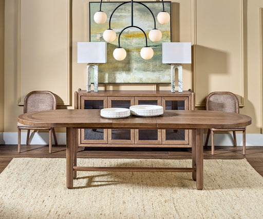 Astor Ovl 84/102 Ext Dn Tbl-Cs - R&R Furniture Gallery (Fountain Valley, CA)