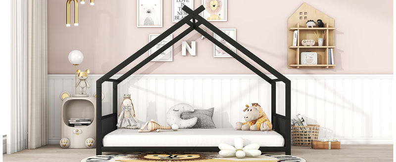 Metal House Bed - R&R Furniture Gallery (Fountain Valley, CA)