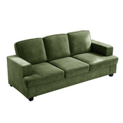 Modern Sofa, Comfortable 3 Seater Couch With Deep Seating, Loose Back Cushions, Wide Arms - R&R Furniture Gallery (Fountain Valley, CA)
