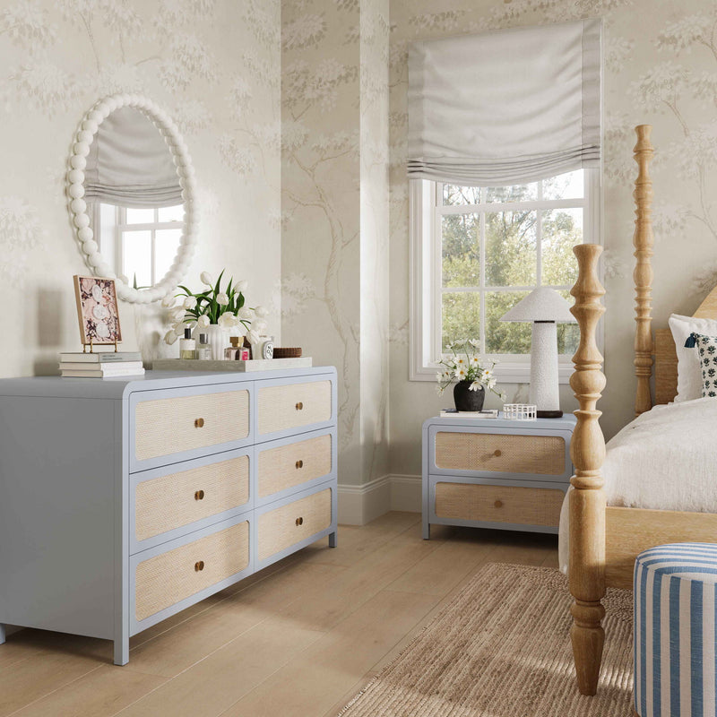 Patty - Rattan 6 Drawer Dresser - R&R Furniture Gallery (Fountain Valley, CA)