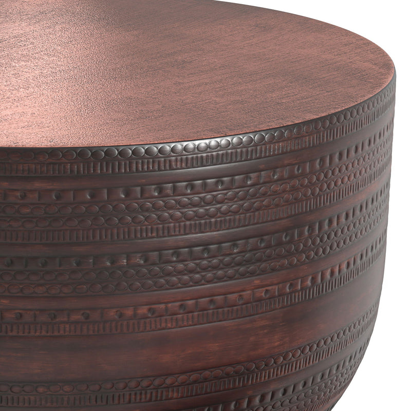 Johnsen - Handcrafted Metal Coffee Table - R&R Furniture Gallery (Fountain Valley, CA)