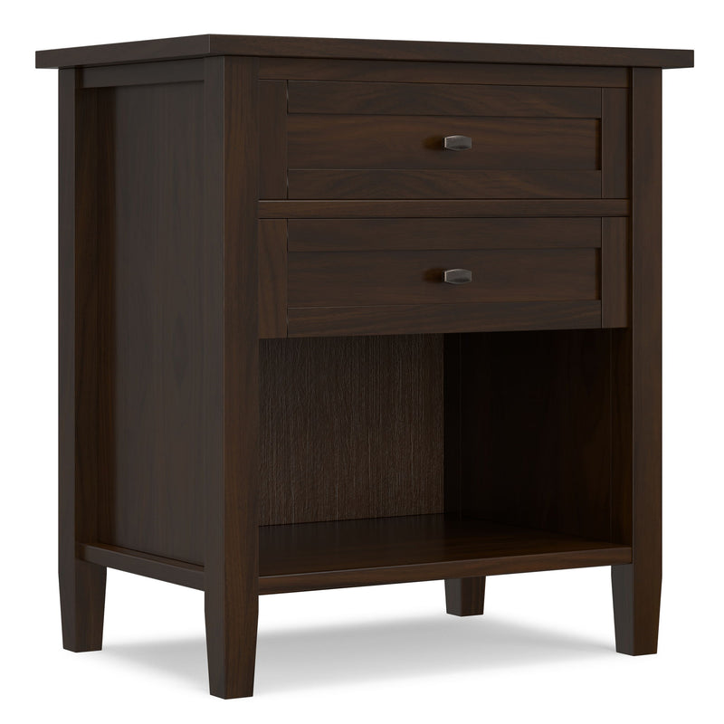 Warm Shaker - Bedside Table - R&R Furniture Gallery (Fountain Valley, CA)