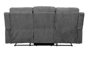 Kalen - Motion Sofa - Gray Chenille - R&R Furniture Gallery (Fountain Valley, CA)