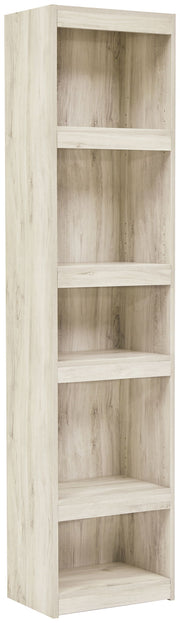 Bellaby - Pier - 4 Shelves - Whitewash - R&R Furniture Gallery (Fountain Valley, CA)