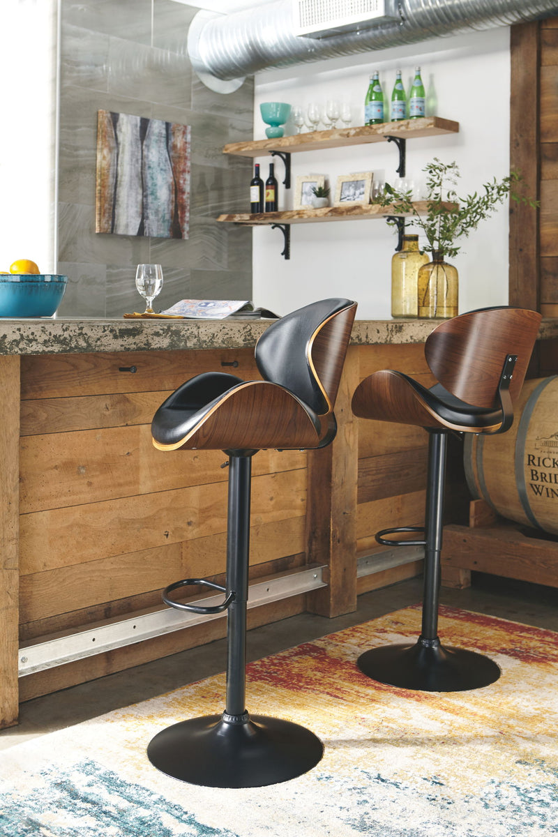 Bellatier - Adjustable Height Barstool - R&R Furniture Gallery (Fountain Valley, CA)