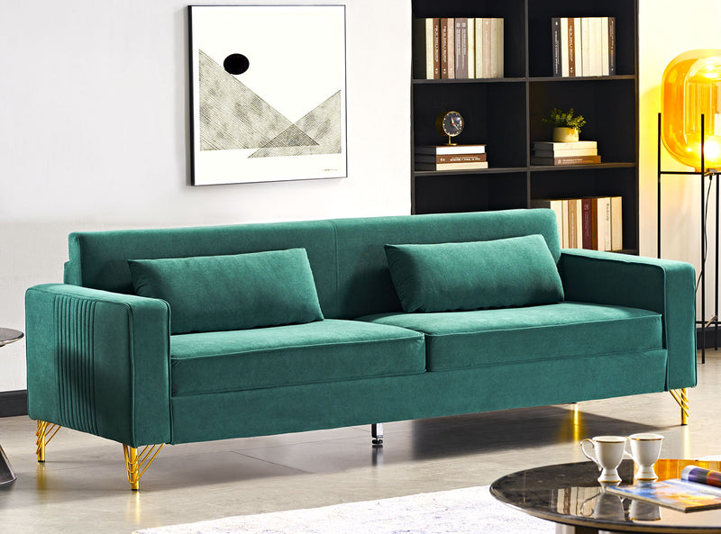 Aesthetic 3 Seater Couch With Classic Modern Appeal And Luxurious Soft Comfort - R&R Furniture Gallery (Fountain Valley, CA)