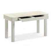 Sarah - Executive Work Desk - Cream - R&R Furniture Gallery (Fountain Valley, CA)