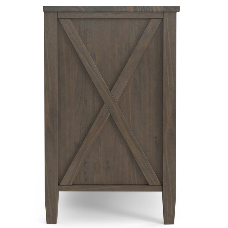 Ela - Bedside Table - Smoky Brown - R&R Furniture Gallery (Fountain Valley, CA)