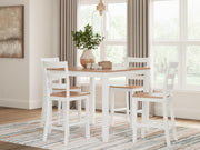 Gesthaven - Dining Room Counter Table Set - R&R Furniture Gallery (Fountain Valley, CA)