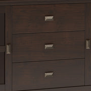 Artisan - Large Sideboard Buffet - Dark Chestnut Brown - R&R Furniture Gallery (Fountain Valley, CA)