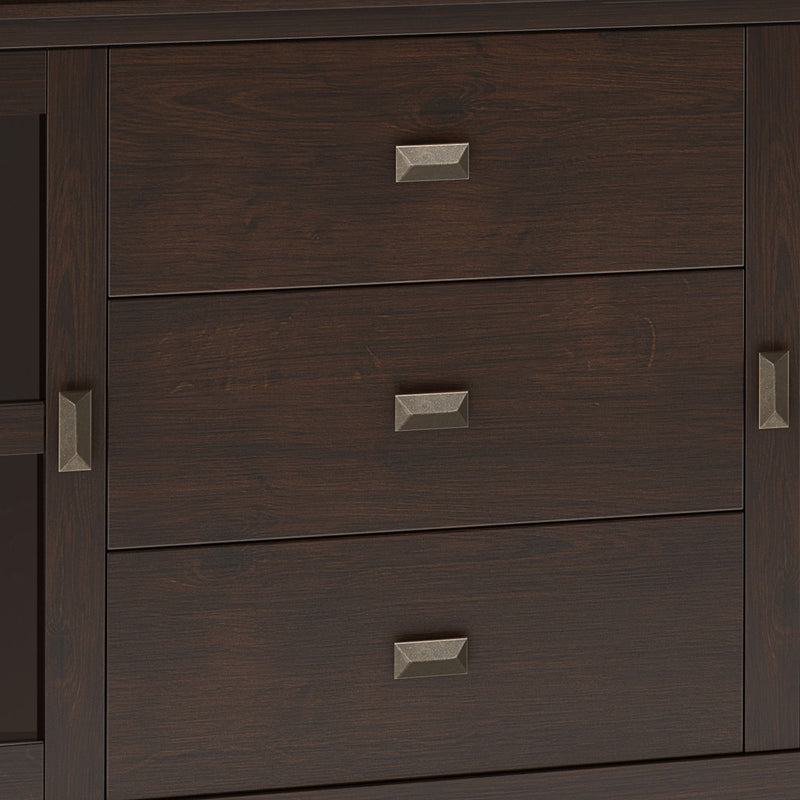 Artisan - Large Sideboard Buffet - Dark Chestnut Brown - R&R Furniture Gallery (Fountain Valley, CA)