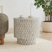 Norwood - Round End Table - R&R Furniture Gallery (Fountain Valley, CA)