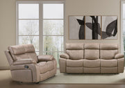 Theon - Manual Glider Reclining Sofa Set - R&R Furniture Gallery (Fountain Valley, CA)