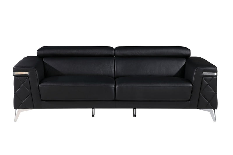 1140 - 3-Piece Sofa Set With Adjustable Headrest