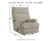 Man Fort - Rocker Recliner - R&R Furniture Gallery (Fountain Valley, CA)