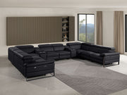 1246 - 10-Piece U-Shaped Modular Power Reclining Sectional With 4 Power Recliners And Power Headrests - R&R Furniture Gallery (Fountain Valley, CA)