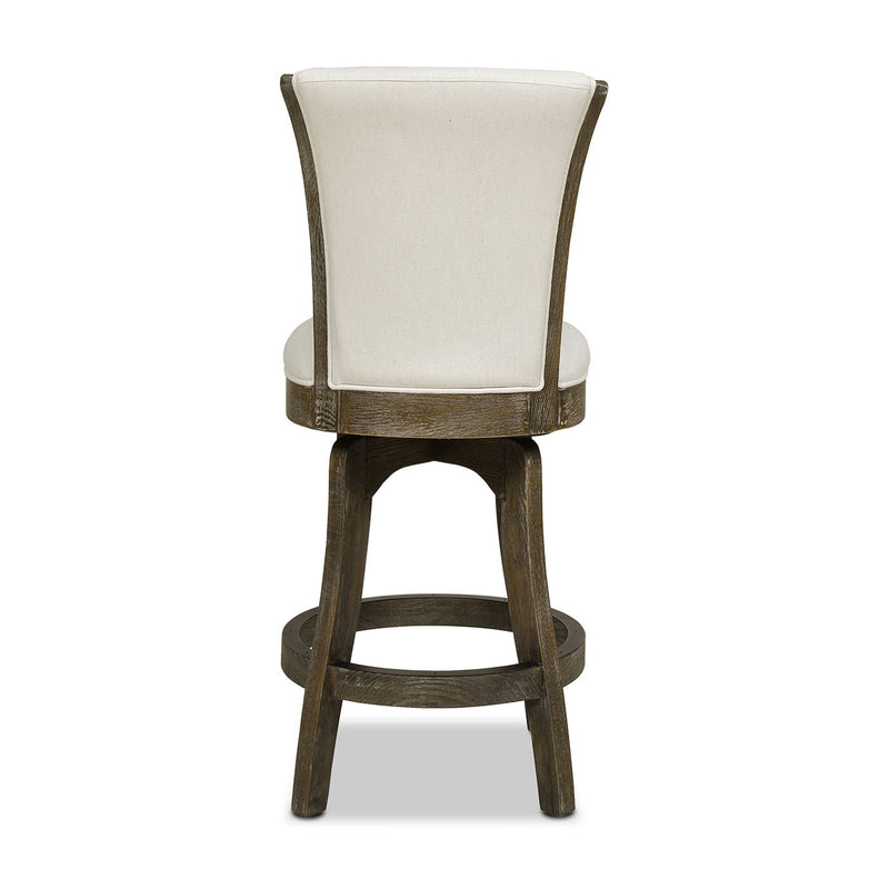 Henry - Armless Swivel Counter Height Bar Stool - R&R Furniture Gallery (Fountain Valley, CA)