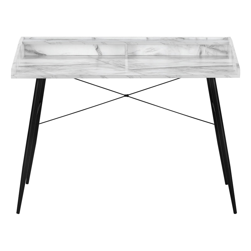 Computer Desk For Home Office, Laptop Storage Shelves, Contemporary & Modern - R&R Furniture Gallery (Fountain Valley, CA)