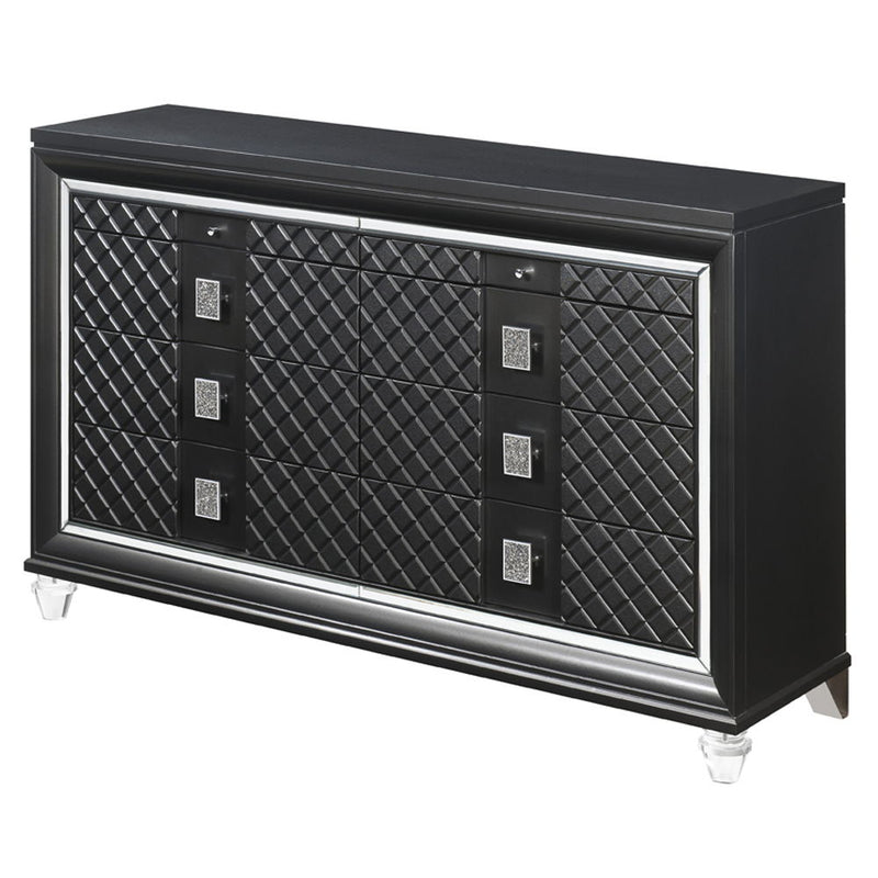 Sawyer - Dresser - Metallic Gray - R&R Furniture Gallery (Fountain Valley, CA)