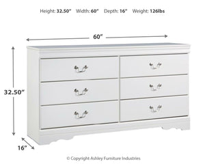 Anarasia - Dresser, Mirror - R&R Furniture Gallery (Fountain Valley, CA)