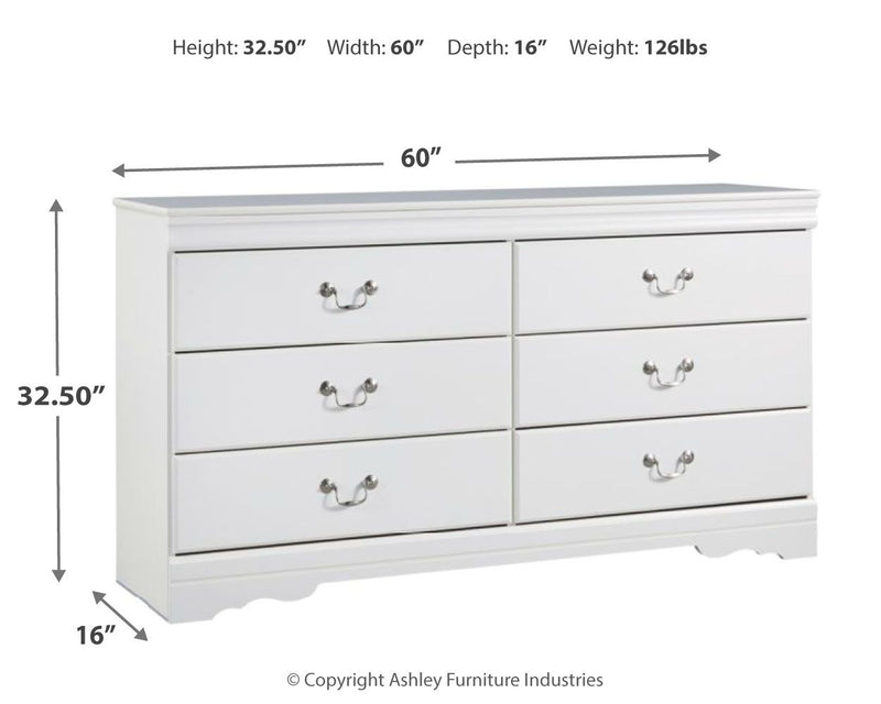 Anarasia - Dresser, Mirror - R&R Furniture Gallery (Fountain Valley, CA)